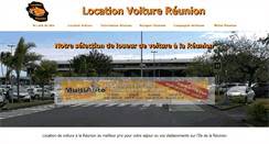 Desktop Screenshot of location-voiture-reunion.info